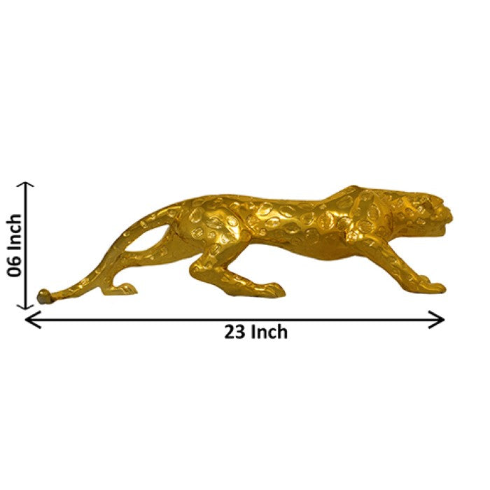 Gold Plated Panther Statue 15 cm-G50X0006G000TTRS