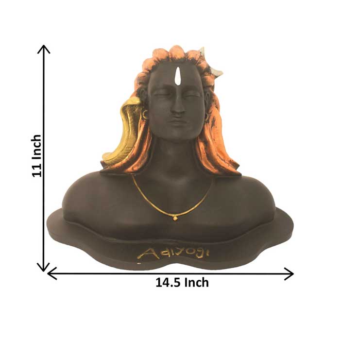 Lord Adiyogi Shiv Statue 28 cm G57R1657KCNMX