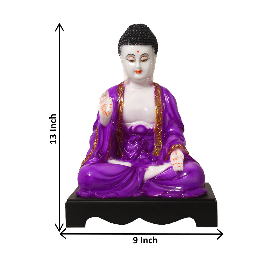 Samadhi Buddha Idol Statue 34 cm G57W1411WJCGX