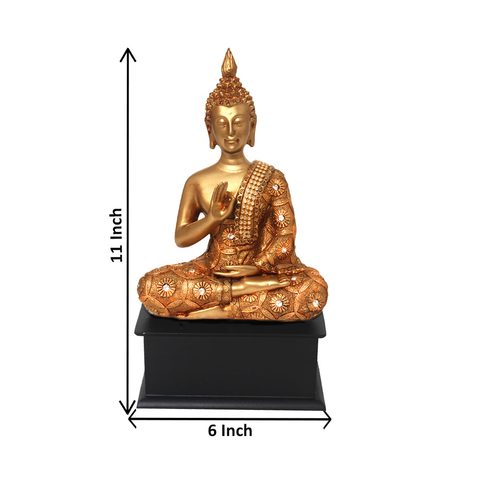 Lord Blessing Buddha Statue 28 cm G57W1474GGNGZ