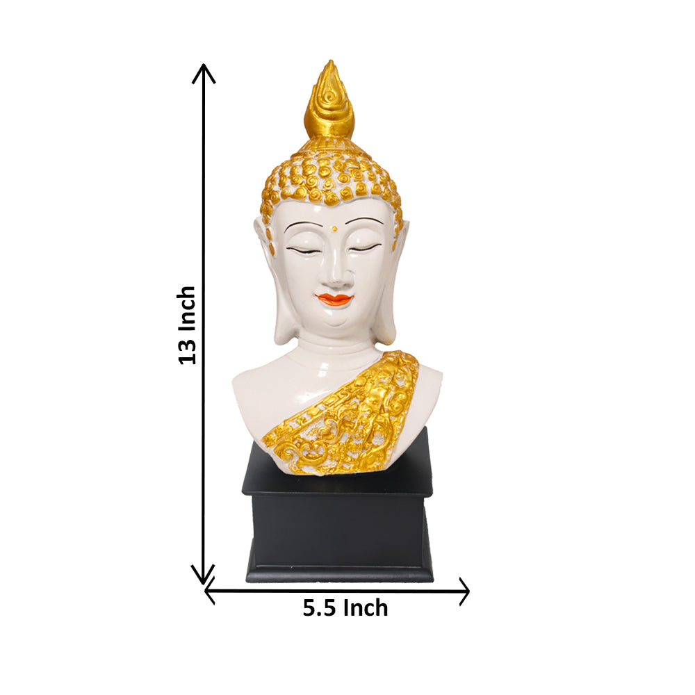 Buddha Bust Statue Showpiece 34 cm G57W1496WGNGX