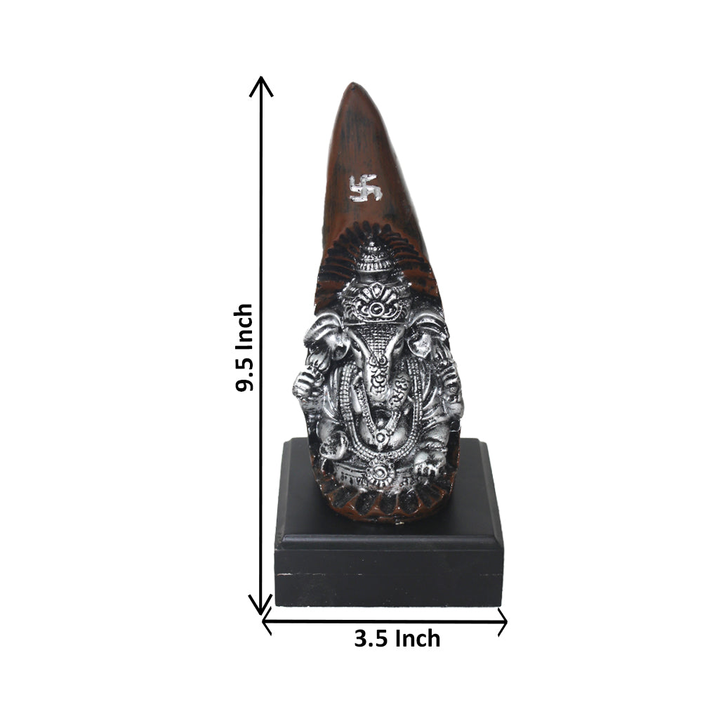 Daant Ganesha Idol Showpiece with base 25 cm G57W1498SAAGX