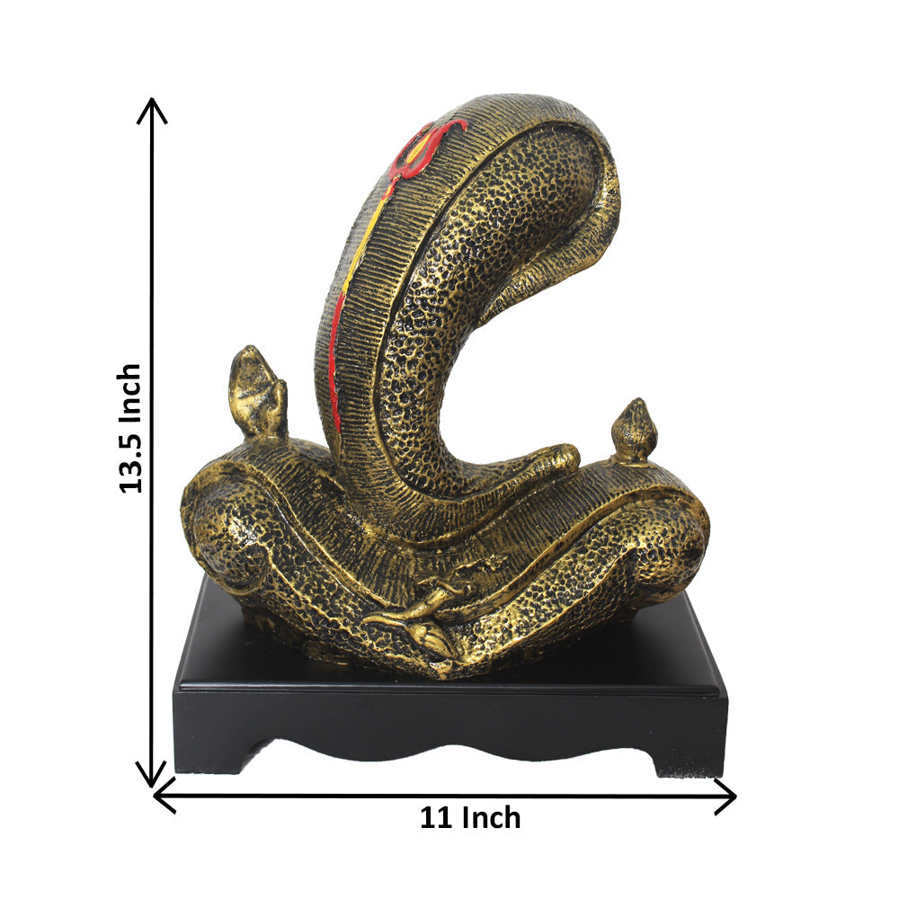 Lord Ganesha Murti Sculpture with base 35 cm G57W1513BBAGX