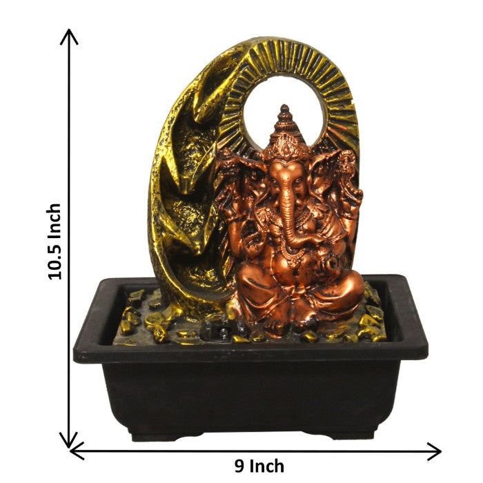 Lord Ganesha Indoor Water Fountain 27 cm G57X0016G