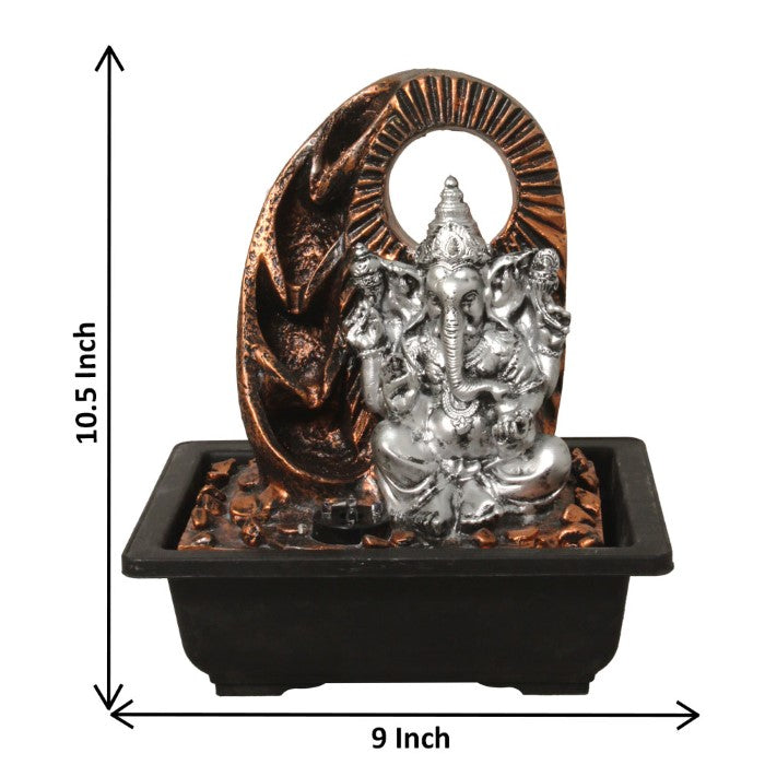 Lord Ganesha Indoor Water Fountain 27 cm G57X0016G