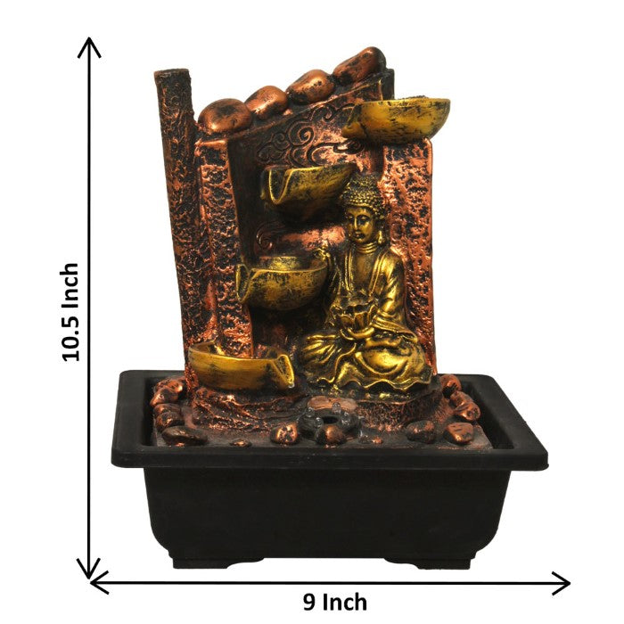 Buddha Water Fountain Showpiece 27 cm G57X0017S