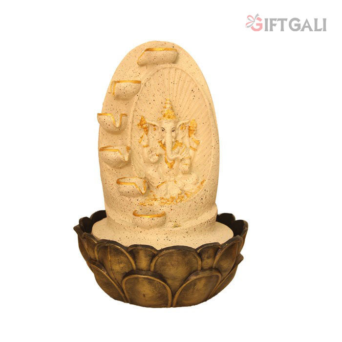 Ganesha Indoor Water Fountain Showpiece 40 cm G57X0024IGDMX