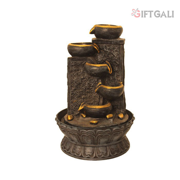 Tabletop Diya Water Fountain 41 cm G57X0026FGAMX