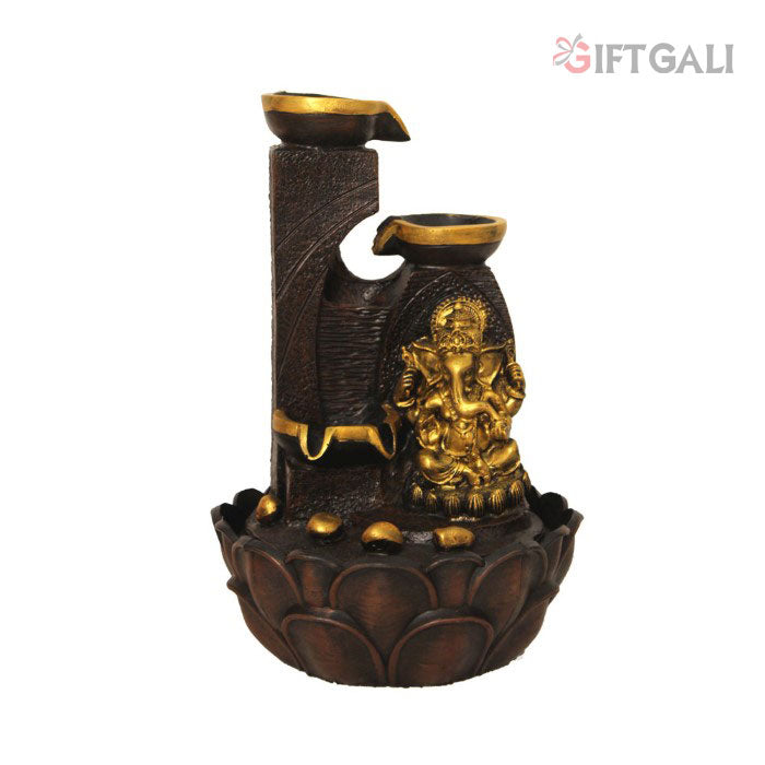 Tabletop Lord Ganesha Fountain 41 cm G57X0033AGAMX