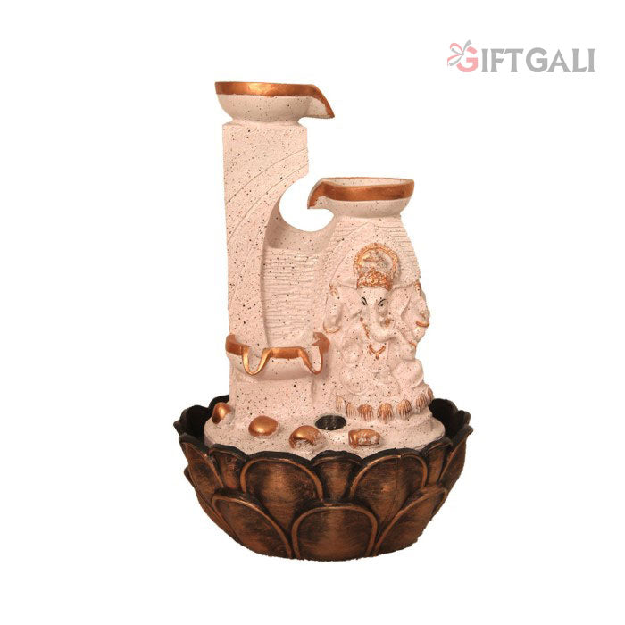 Decorative Diya Ganesha Indoor Fountain 41 cm G57X0033PCDMX