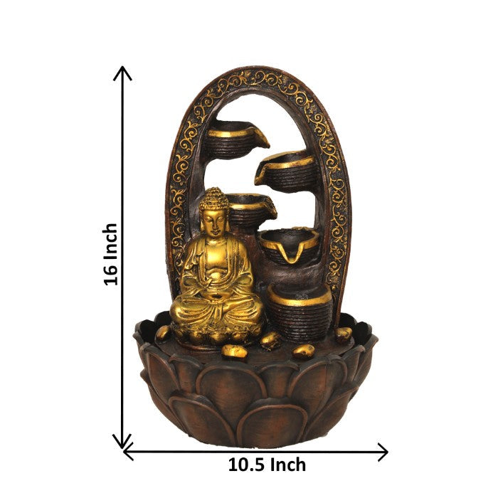 Buddha Tabletop Fountain 41 cm G57X0034AGAMX