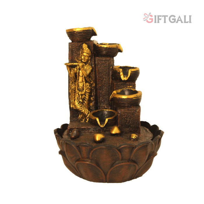 Tabletop Krishna Indoor Fountain 36 cm G57X0041AGAMX