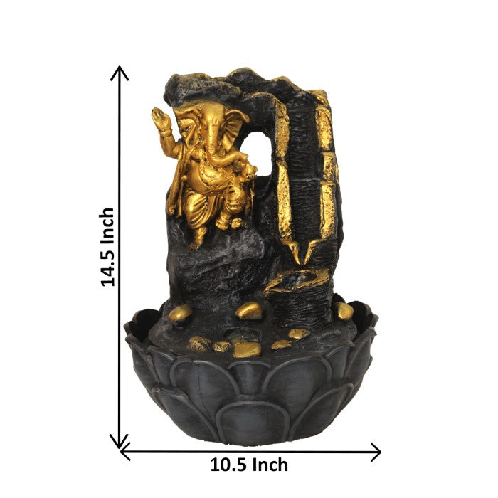 Ganesha Indoor Water Fountain 37 cm G57X0047FGAMX