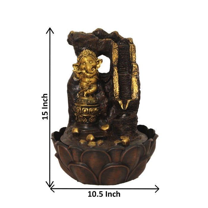 Ganesha Water Fountain Showpiece 39 cm G57X0048AGAMX