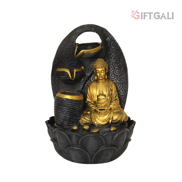 Sitting Buddha Indoor Water Fountain 41 cm G57X0050FGAMX