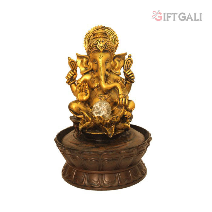 Ganesha Tabletop Fountain Showpiece 41 cm G57X0053AGAMX