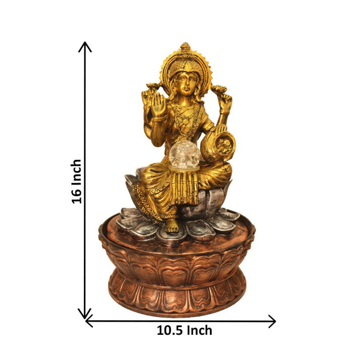 Lord Laxmi Maa Indoor Fountain 41 cm G57X0054MGAMX