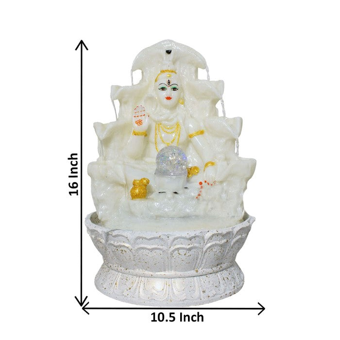 Lord Shiv Tabletop Fountain 41 cm G57X0056WGCGX