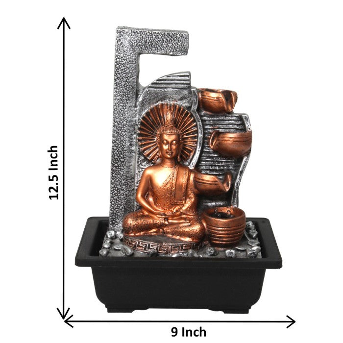 Buddha Indoor Water Fountain Showpiece 32 cm G57X0101G