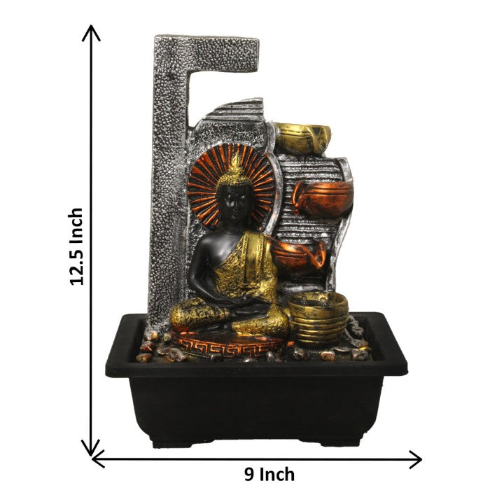 Buddha Indoor Water Fountain Showpiece 32 cm G57X0101G