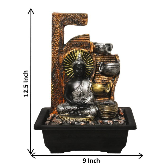 Buddha Indoor Water Fountain Showpiece 32 cm G57X0101G