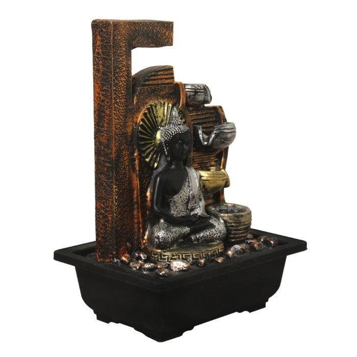 Buddha Indoor Water Fountain Showpiece 32 cm G57X0101G