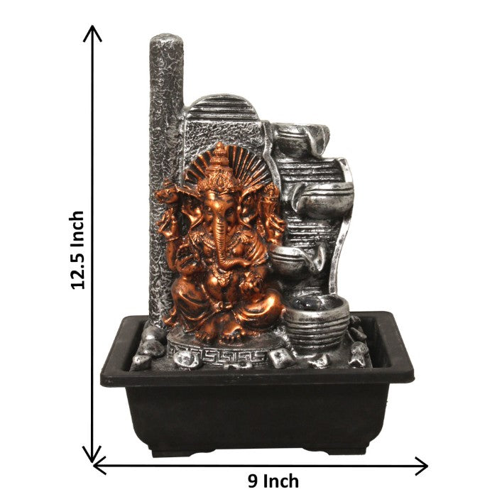 Ganesha Water Fountain Showpiece 32 cm G57X0102S