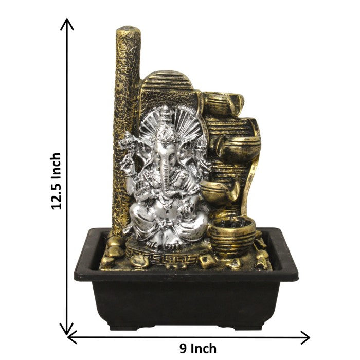 Ganesha Water Fountain Showpiece 32 cm G57X0102S