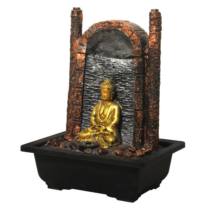 Gautam Buddha Water Fountain 30 cm G57X0107C