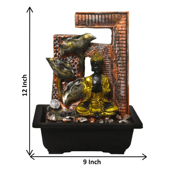 Lord Buddha Water Fountain Showpiece 31 cm G57X0109C