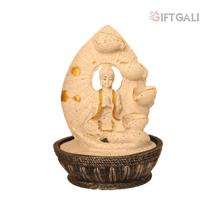 Buddha Tabletop Indoor Water Fountain 35 cm G57X0156WGDMX