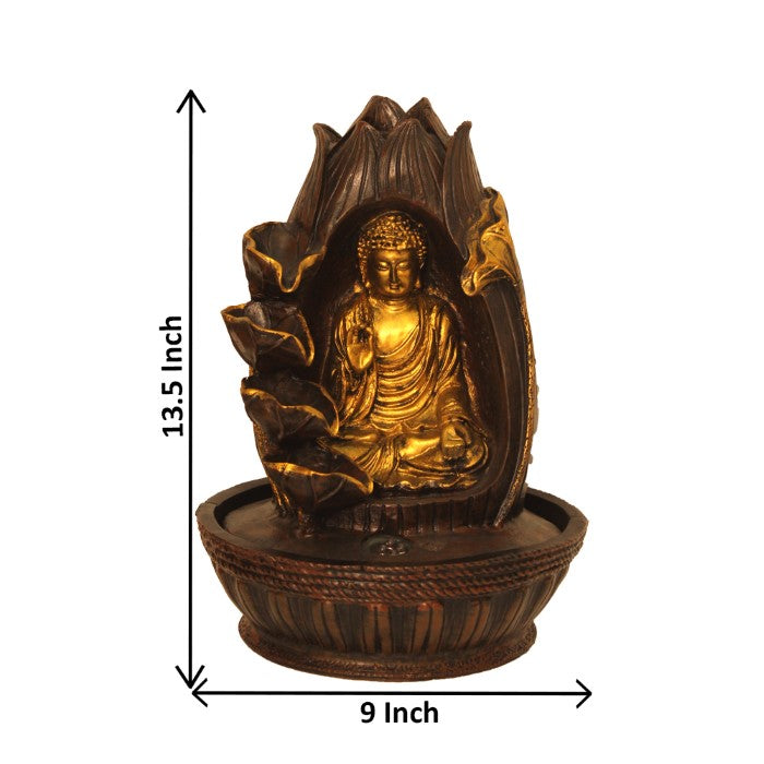 Buddha Indoor Water Fountain 35 cm G57X0158AGAMX