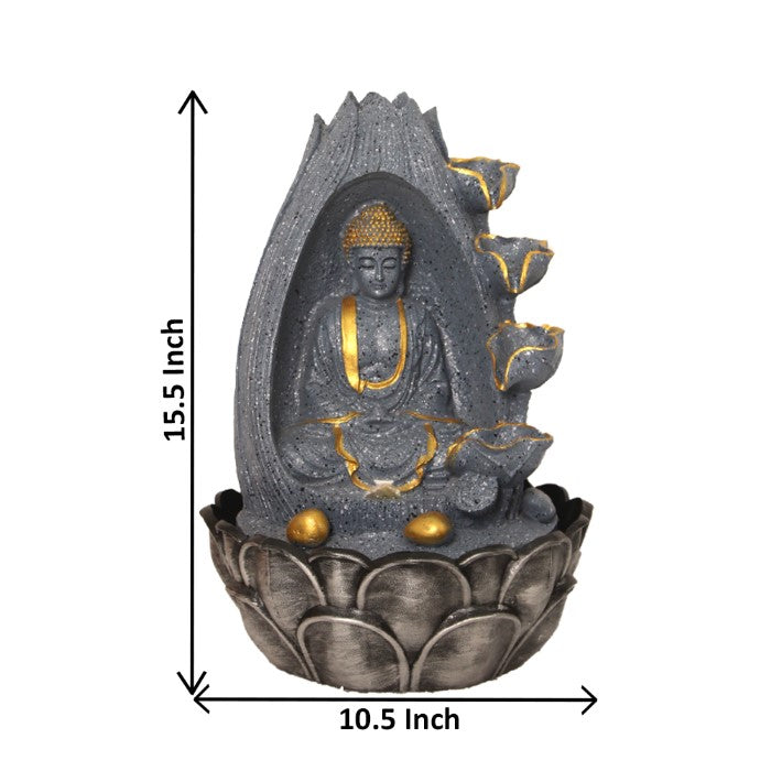 Buddha Tabletop Fountain 40 cm G57X0159FGDMX