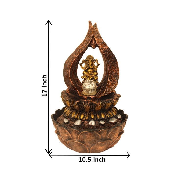 Ganesha Indoor Water Fountain 44 cm G57X0201MGAMX