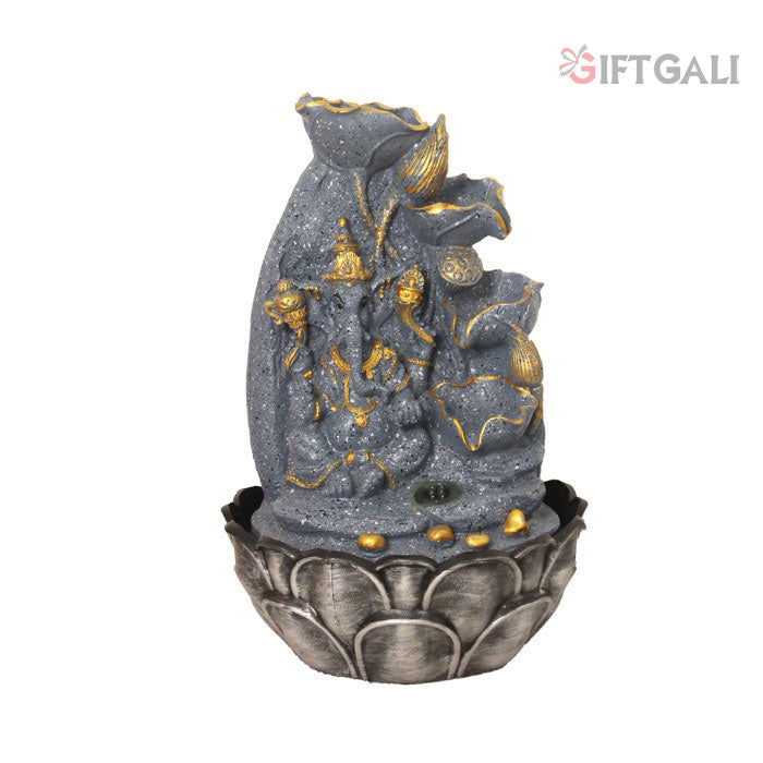 Diya Ganesha Water Fountain Showpiece 42 cm G57X0205FGDMX