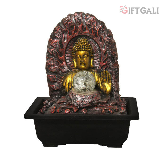 Buddha Water Fountain Tabletop Showpiece 28 cm G57X0206G