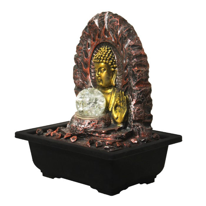 Buddha Water Fountain Tabletop Showpiece 28 cm G57X0206G