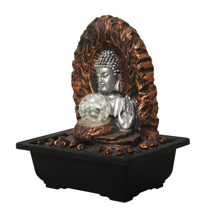 Buddha Water Fountain Tabletop Showpiece 28 cm G57X0206G