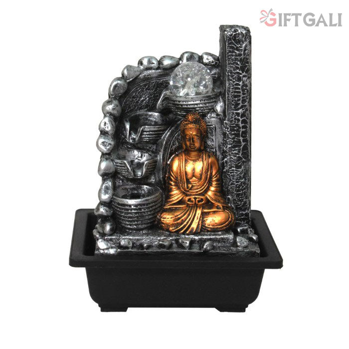 Gautam Buddha Water Fountain 32 cm G57X0207C