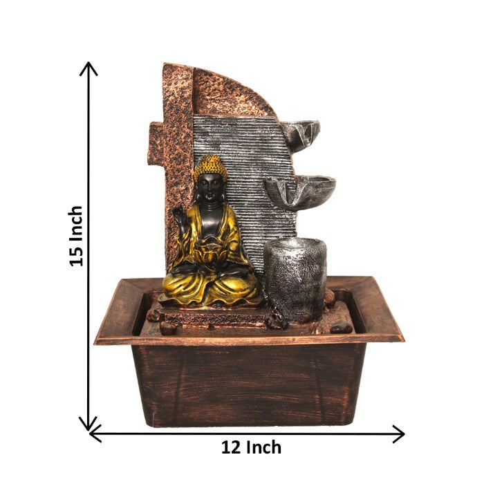 Lord Buddha Decorative Water Fountain 39 cm G57X0207MGAMX