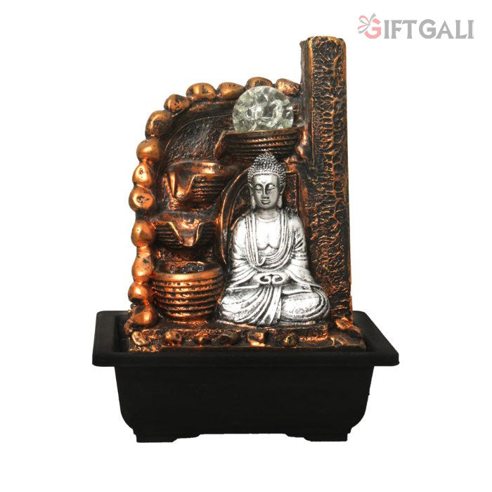 Gautam Buddha Indoor Water Fountain 32 cm G57X0207S