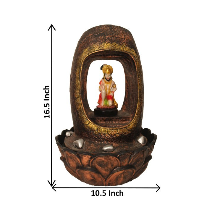 Lord Hanuman Indoor Water Fountain 42 cm G57X0217MGAMX-67X0037M