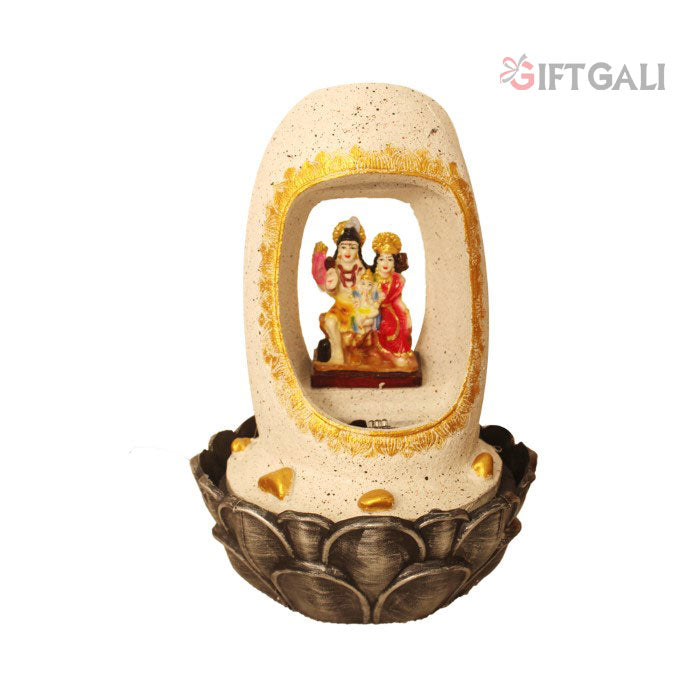 Shiv Family Indoor Water Fountain Showpiece 42 cm G57X0217WGDMX-67X0036M