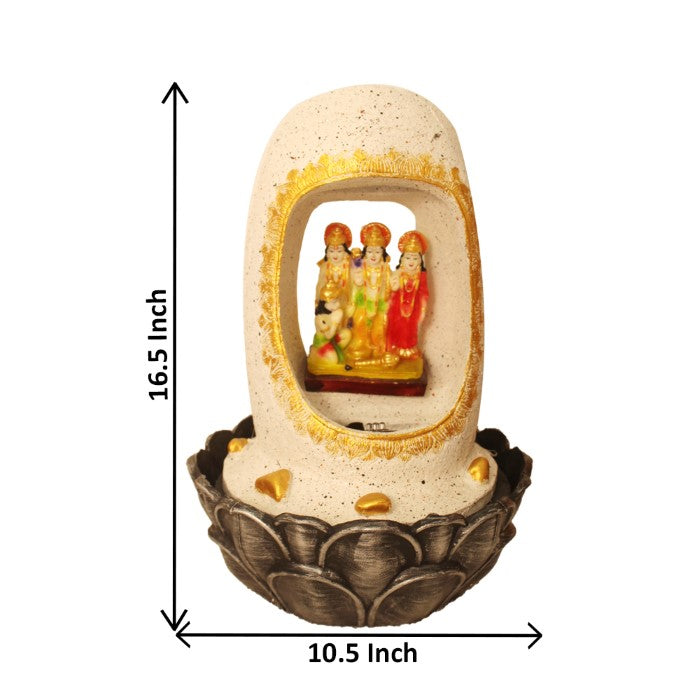 Lord Ram Darbar Tabletop Fountain 42 cm G57X0217WGDMX-67X0039M