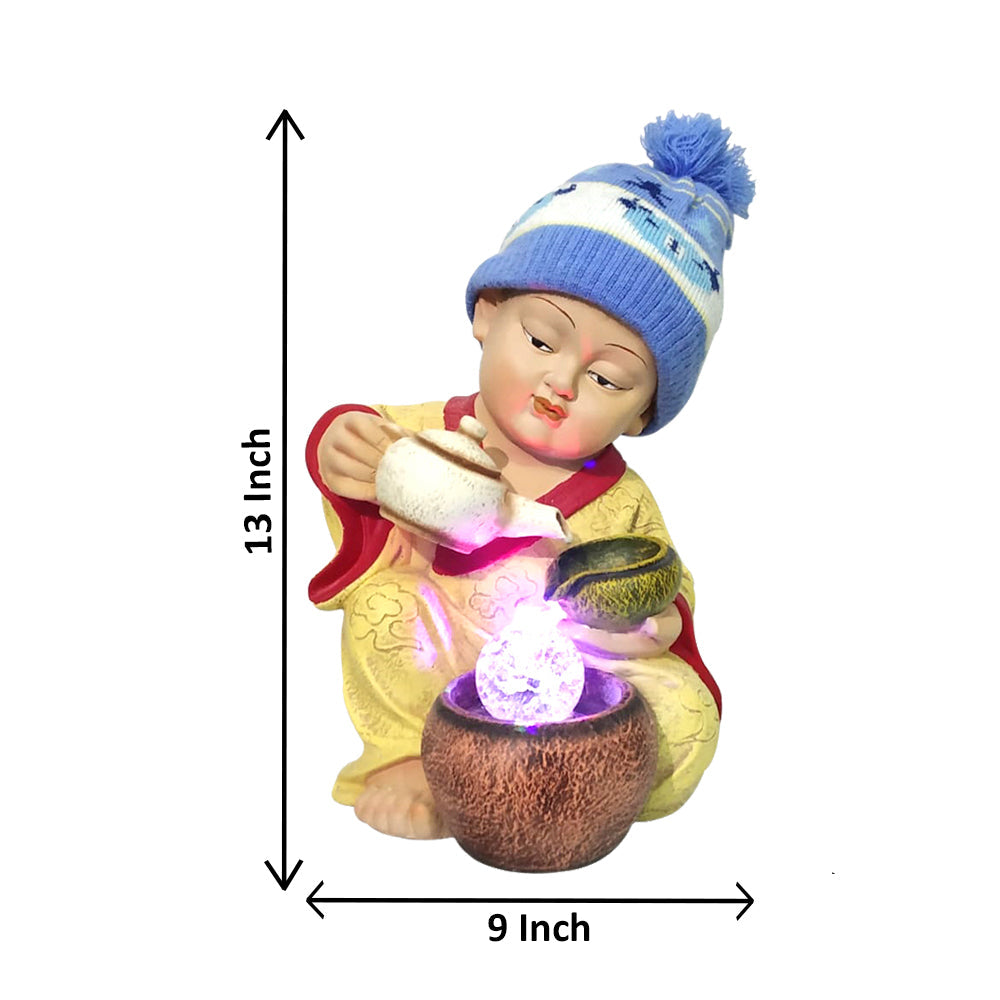 Decorative Baby Indoor Water Fountain 34 cm G57X0218VMLGX