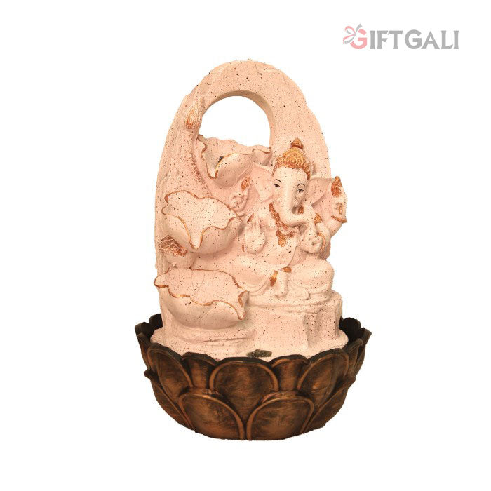 Ganesha Tabletop Water Fountain Showpiece 42 cm G57X0223PCDMX