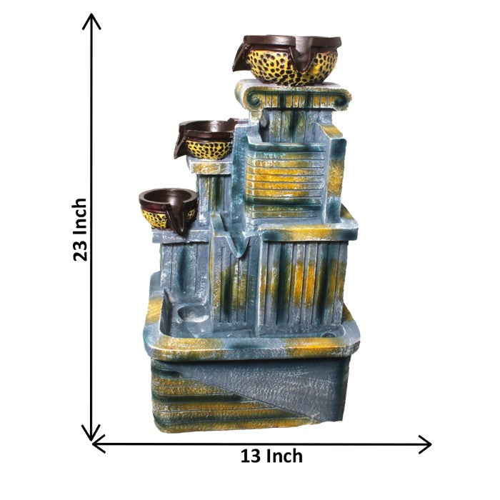 Bowl Waterfall Indoor Fountain 59 cm G57X0329FMAMX