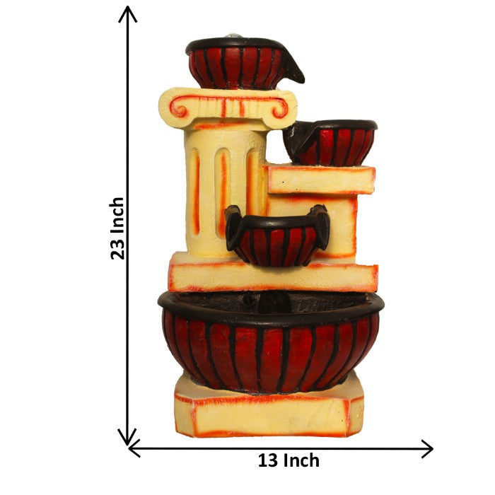 Decorative Diya water Fountain Showpiece 59 cm G57X0330IAMMX