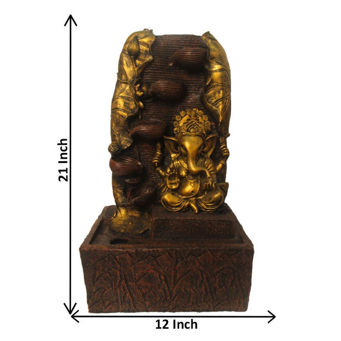 Ganesha Indoor Water Fountain 54 cm G57X0430AGAMX