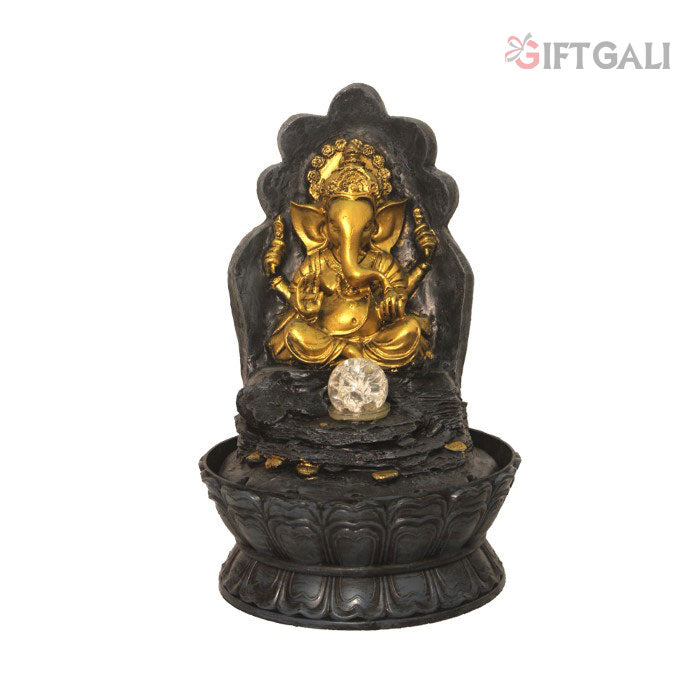 Ganesha Tabletop Water Fountain 42 cm G57X0446FGAMX